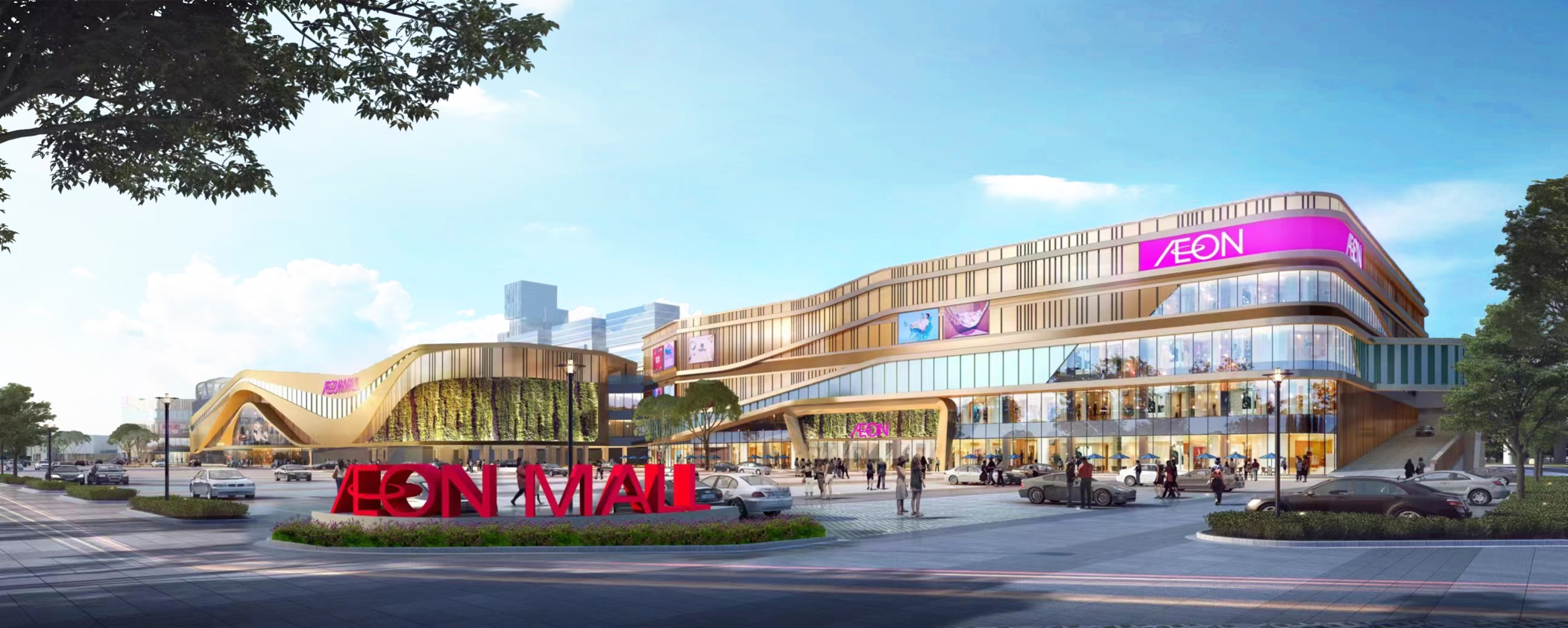 永旺梦乐城武汉江夏购物中心安防监控